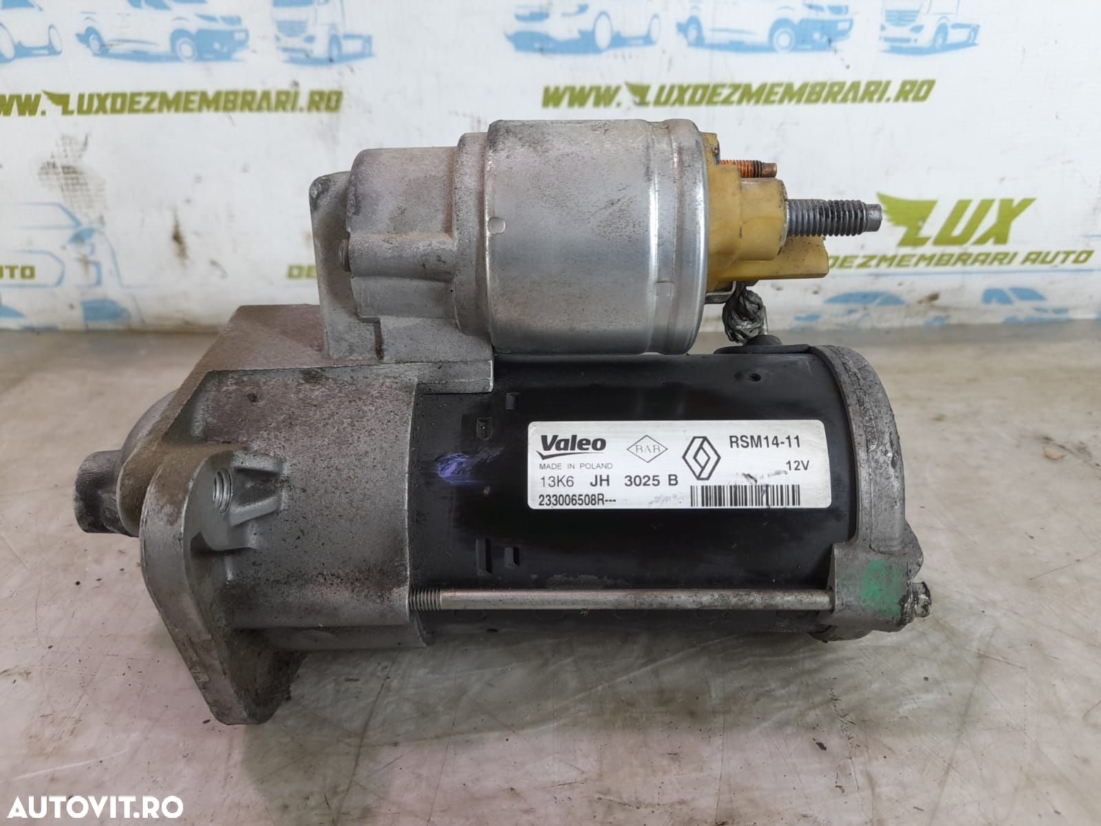 Electromotor  233006508R 1.5 dci K9K837 Renault Megane 3 [2008 - 2014 - 3