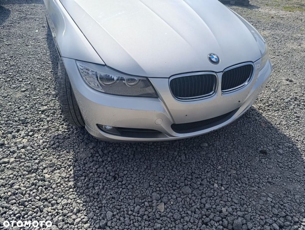 Przód kompletny BMW E90 E91 lift lci maska zderzak pas błotniki chłodnice 354 titansilber - 1
