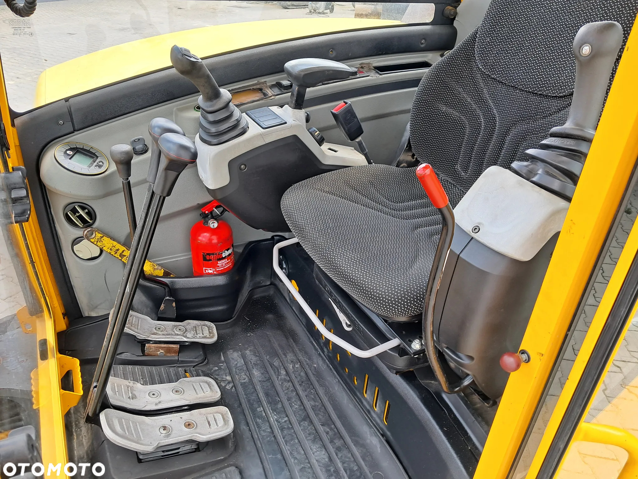 Wacker Neuson EZ 53 waga 5t TON * 3 ŁYŻKI * silnik Perkins turbo 60KM * 2016r 4570 mtg koparka minikoparka oświetlenie - 14
