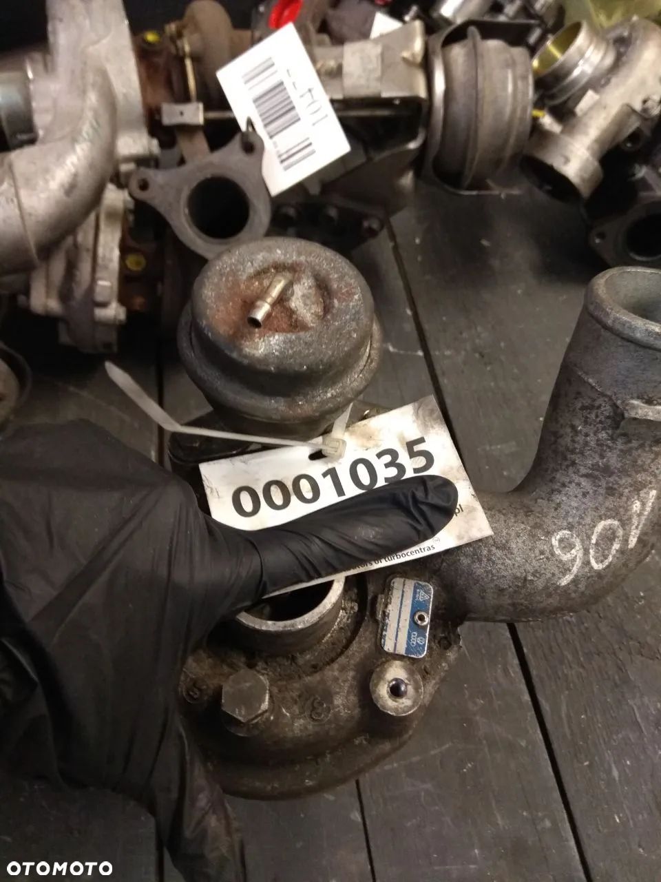Oryginalna turbosprężarka 53039700017 do regeneracji. - 1