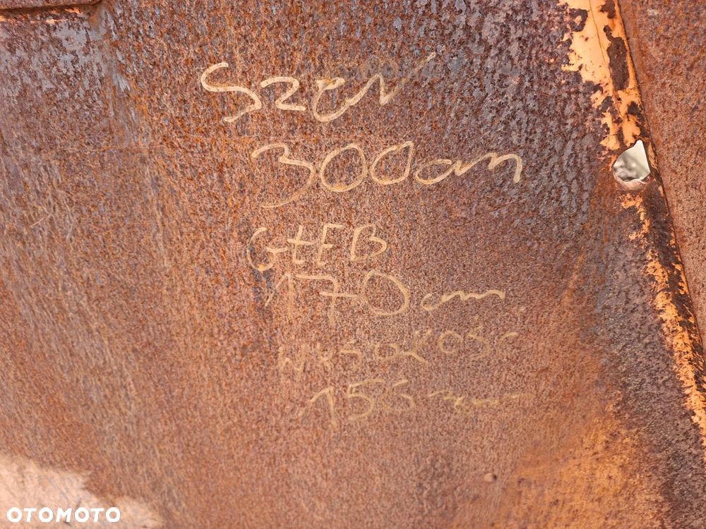 Łycha Fadroma Volvo, Cat, JCB, - 4