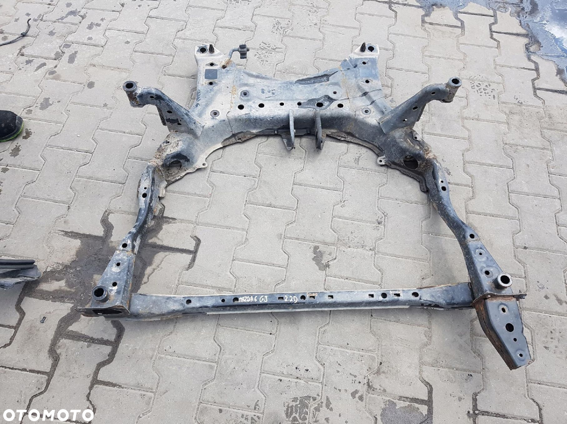 MAZDA 6 III GJ 12-17r 2.2 D SANKI WÓZEK PRZÓD - 2