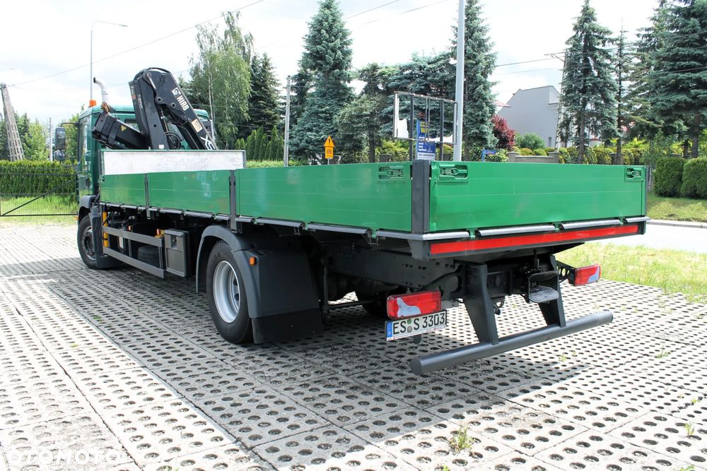 MAN TGM  18.280 żuraw hiab 122 skrzynia  7.2M - 8