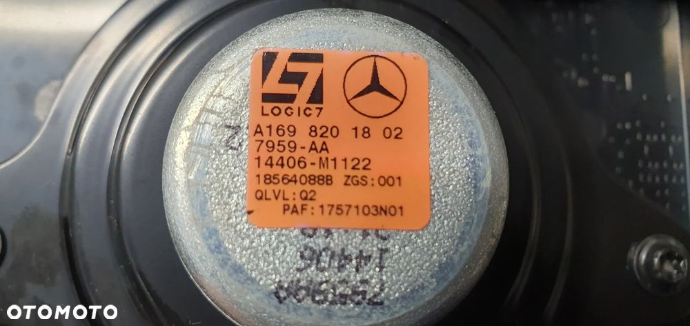 Osłona kratka maskownica głośnik deski konsoli Mercedes ML W164 A1646800418 A1698201802 - 6
