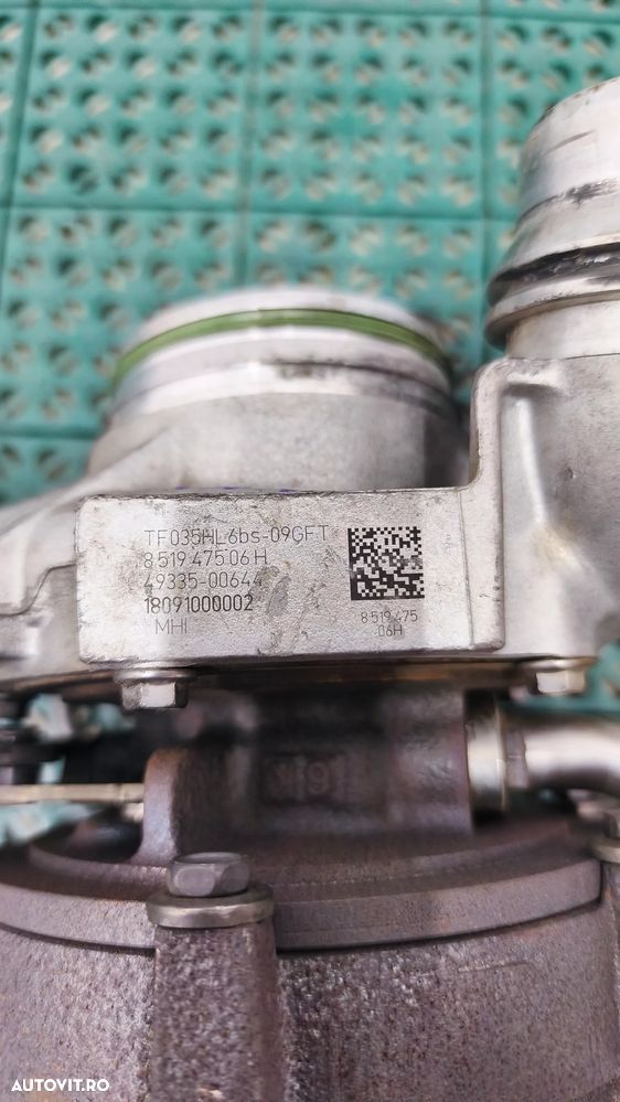 Turbo BMW 2.0 N47 184cai 8519475 pentru reconditionare (fara actuator) - 3