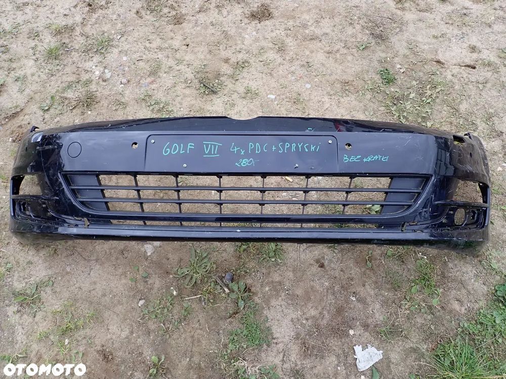 VOLKSWAGEN GOLF VII/ VII LIFT/ VII GTI ZDERZAK PRZÓD RÓŻNE KOLORY - 3