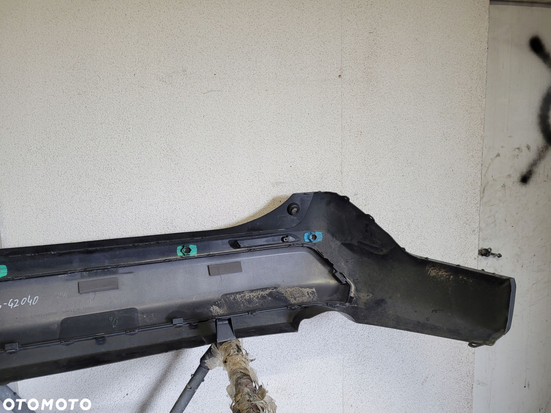 Toyota Rav 4 iv lift zderzak tył tylny 52453 42040 - 6