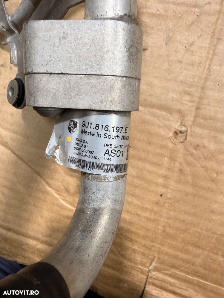Conducta, furtun, teava aer conditionat POERSCHE TAYCAN ,AUDI E-TRON GT 2019-2025 cod 9J1816112J, 9j1816197E, 9J1820726C - 5
