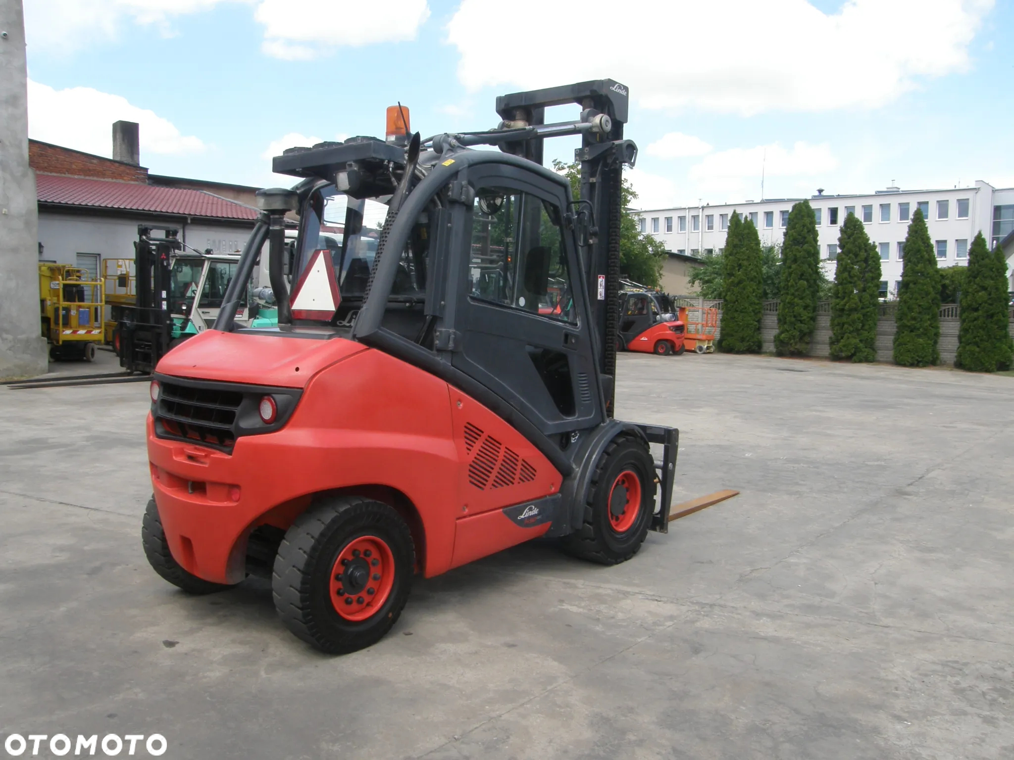 Linde H50D-02 2015rok kabina pozycjoner przesuw - 3