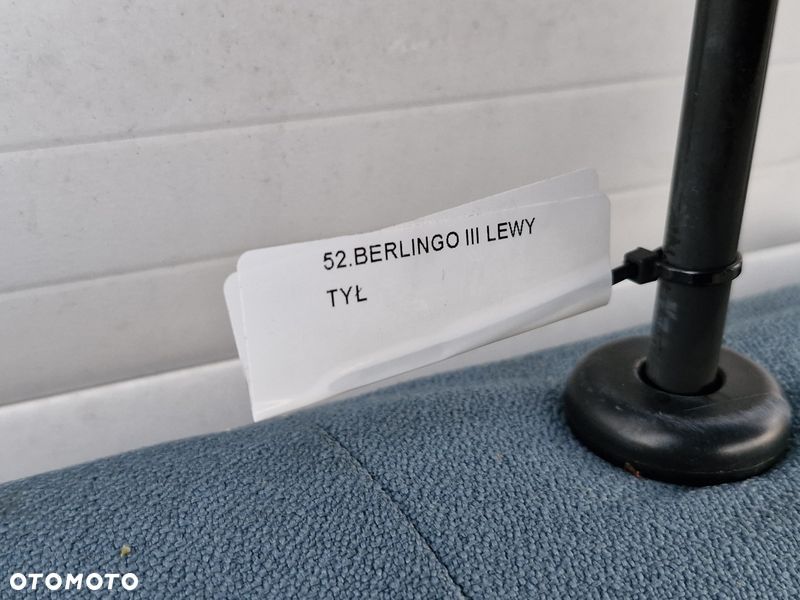 citroen berlingo iii 3 fotel kanapa tył lewa tylna - 9