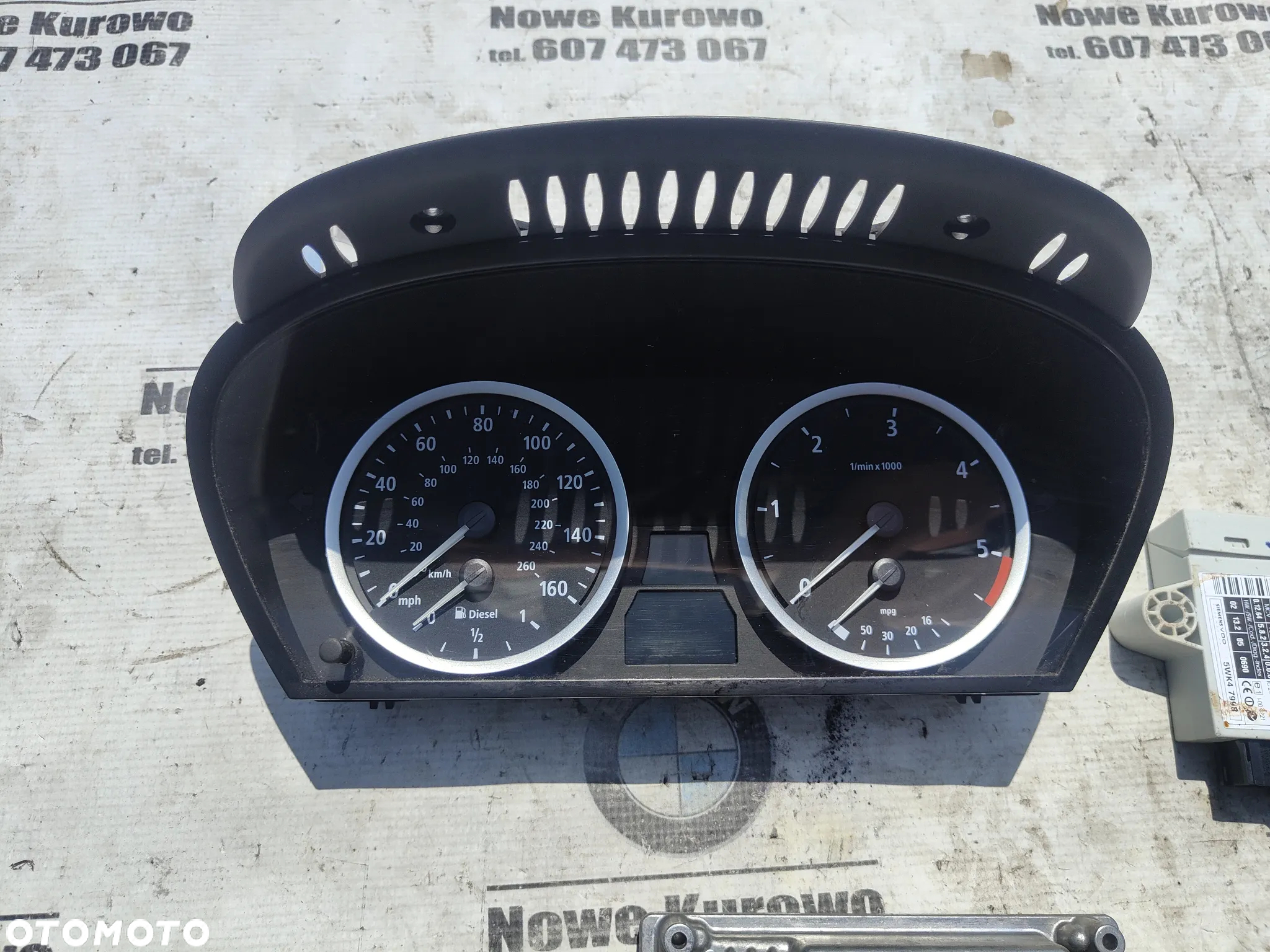 BMW E60 E61 3.0d 2.5d Komputer silnika Zestaw startowy 7796637 - 2