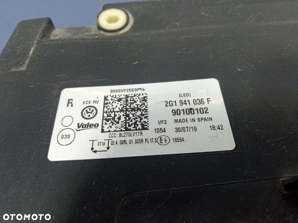 VW POLO VI REFLEKTOR PRAWY LAMPA PRZÓD  2G1941036F - 5