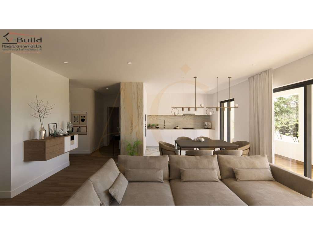 Apartamento T3 com terraço grande e jacuzzi em fase de construção - Grande imagem: 5/28