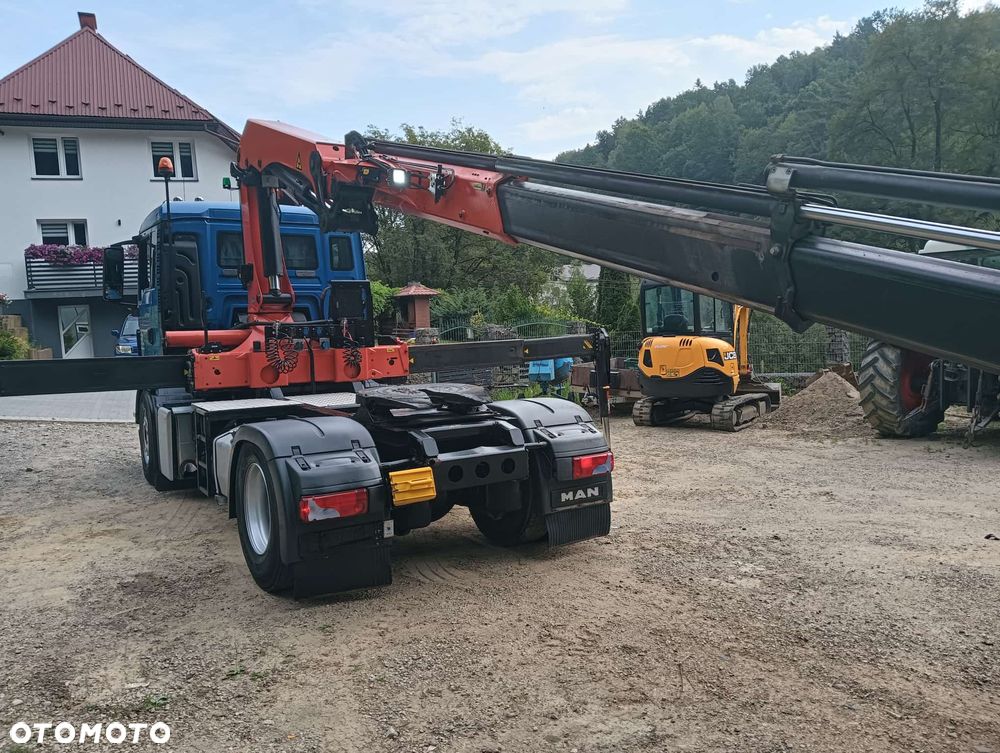 MAN TGS 18.400 4x2 HDS Palfinger PK 22002-EH | Euro 5 | Sprowadzony DE | 400 tys. km | ciągnik siodłowy HDS żuraw dźwig podnośnik - 6