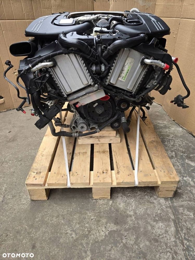 SILNIK KOMPLETNY MERCEDES S63 E63 C63 4.0 AMG 177 980 350KW 101000KM - 1