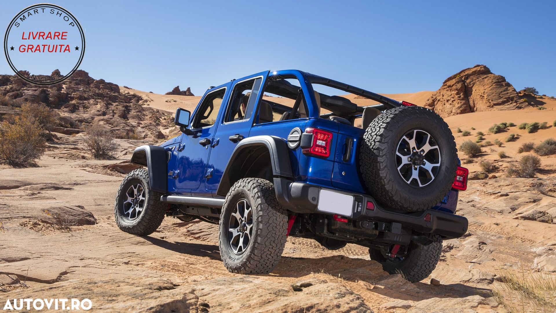 Bara Spate JEEP Wrangler JL (2018-Up) 10th Anniversary Hard Rock Style- livrare gratuita - 14