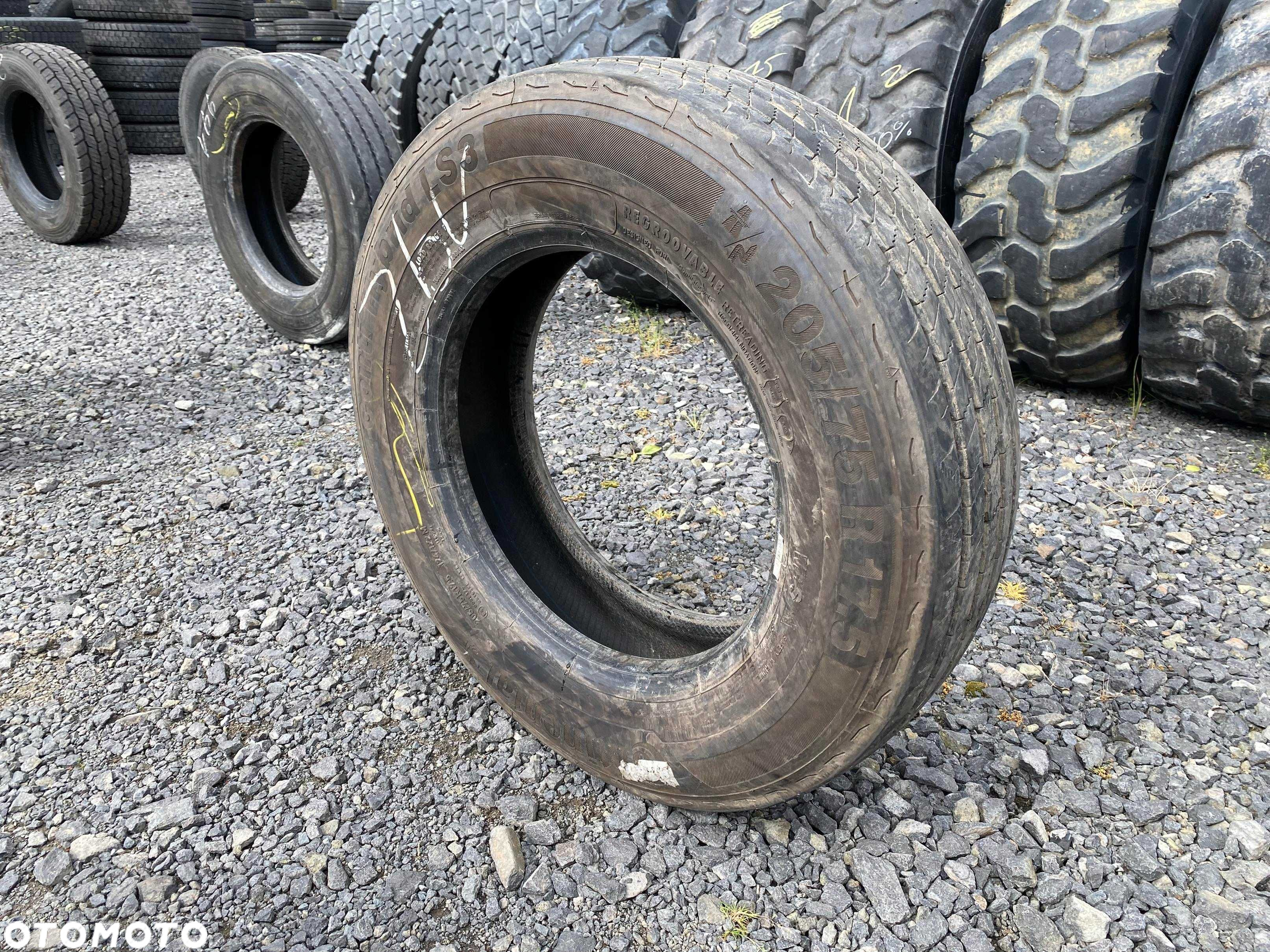 Opona 205/75R17.5 CONTINENTAL CONTI HYBRID LS3 Przód 12mm - 5