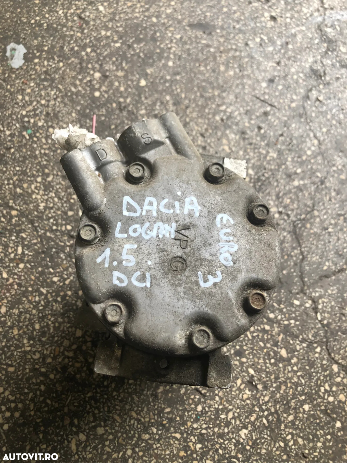 Compresor clima AC Dacia Logan 1.5 DCI Euro 3 2005 - 2