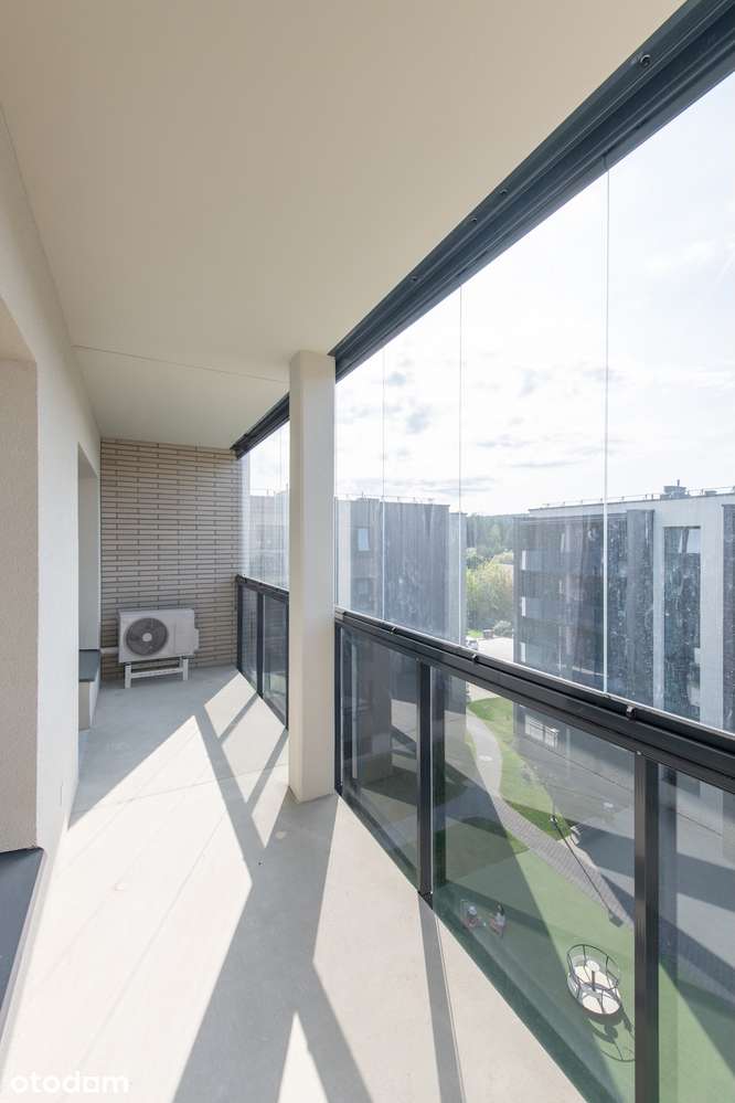 GOTOWE 3pok z 20m2 Loggią + 2Loggia w sypialni nad Odrą 7min od Rynku