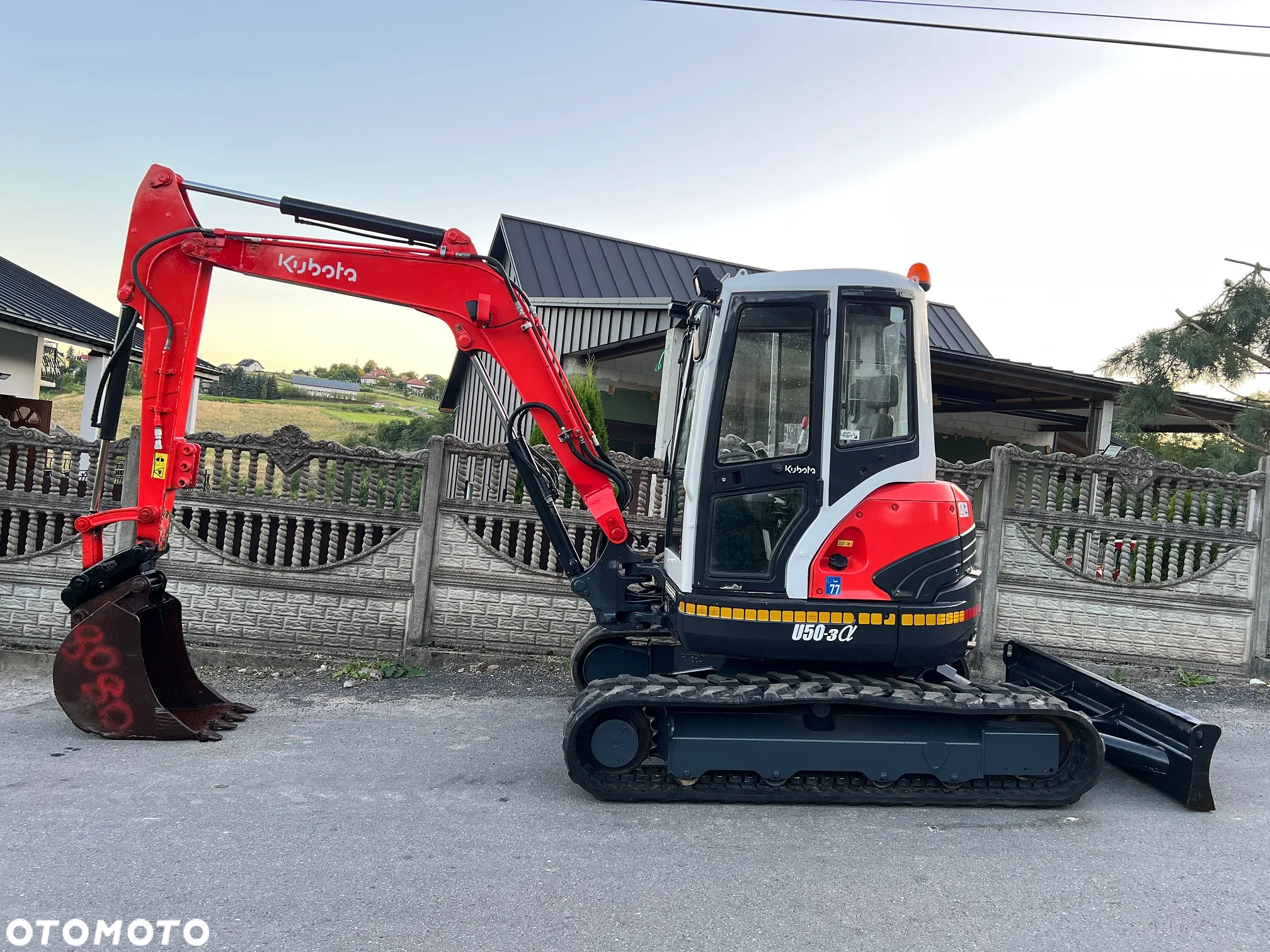 Kubota U50-3α * Koparka Gąsienicowa Kubota U50 * 5 Ton * Zerowy Obrys * Stan IDEALNY * BRUTTO * - 5