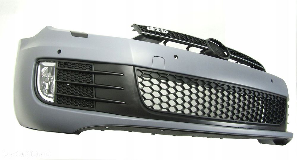 Zderzak przedni VW Golf 6 GTD Sprysk. / Pdc-4 Kompletny - 8