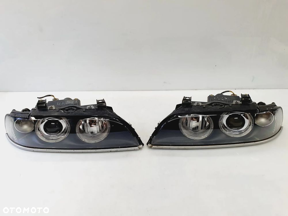 BMW 5 E39 LIFT 00-03r LAMPA LEWA PRAWA PRZÓD ORYGINAŁ H7 EU!!! - 1