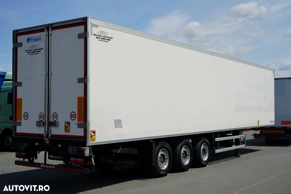 LeciTrailer CAMION FRIGORIFER / TRANSPORT VECTOR 1350 / AXĂ RIDICATĂ / AXE SAF - 5
