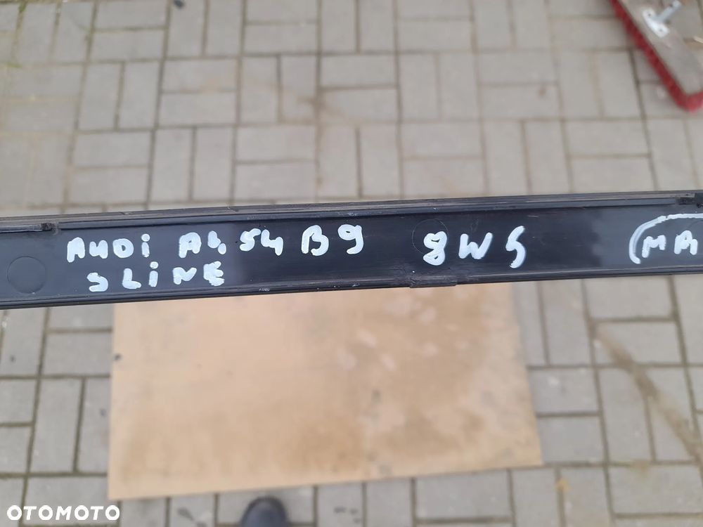 AUDI A4 B9 S LINE LIFT LISTWA ZDERZAK TYLNY TYŁ 19-> - 5