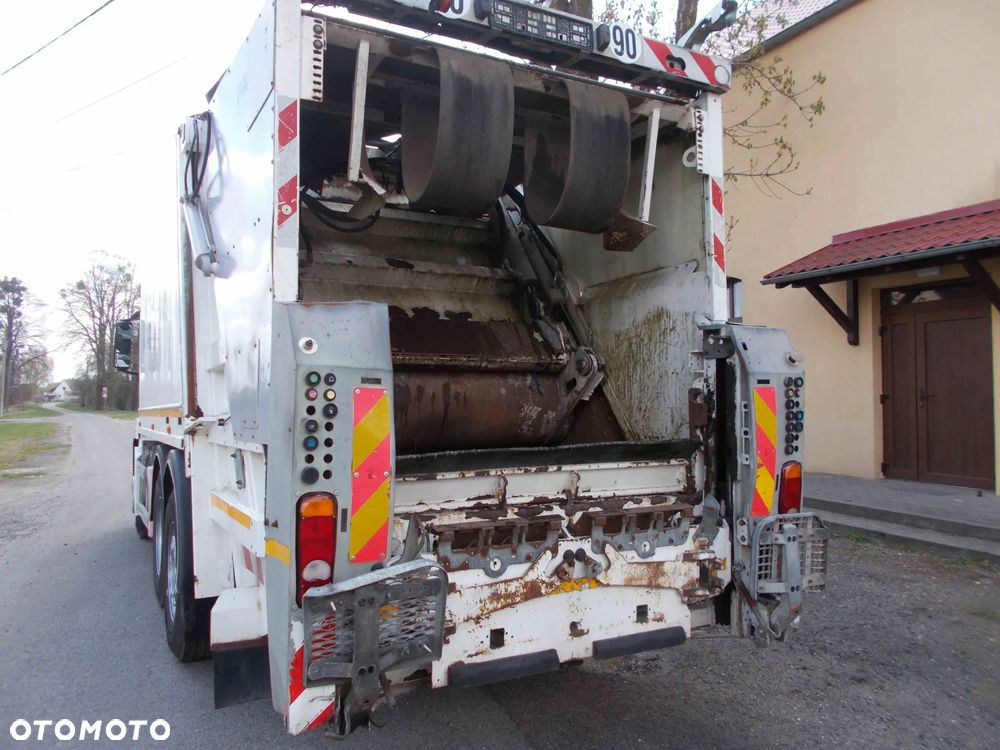 MAN TGS Śmieciarka FAUN Euro 6 Szeroki Niski Wrzutnik - 10