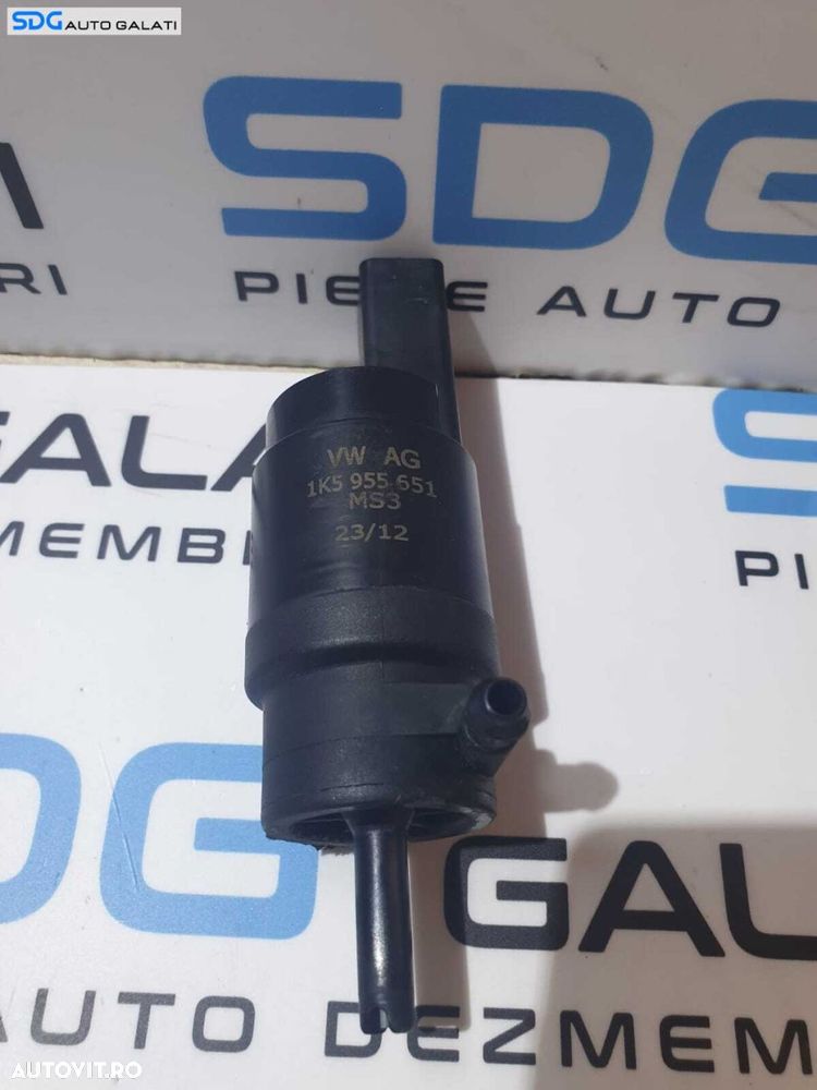 Pompa Pompita Motoras Vas Stropgel Lichid Parbriz Skoda Octavia 1 2000 - 2007 Cod 1K5955651 [D0678] - 3