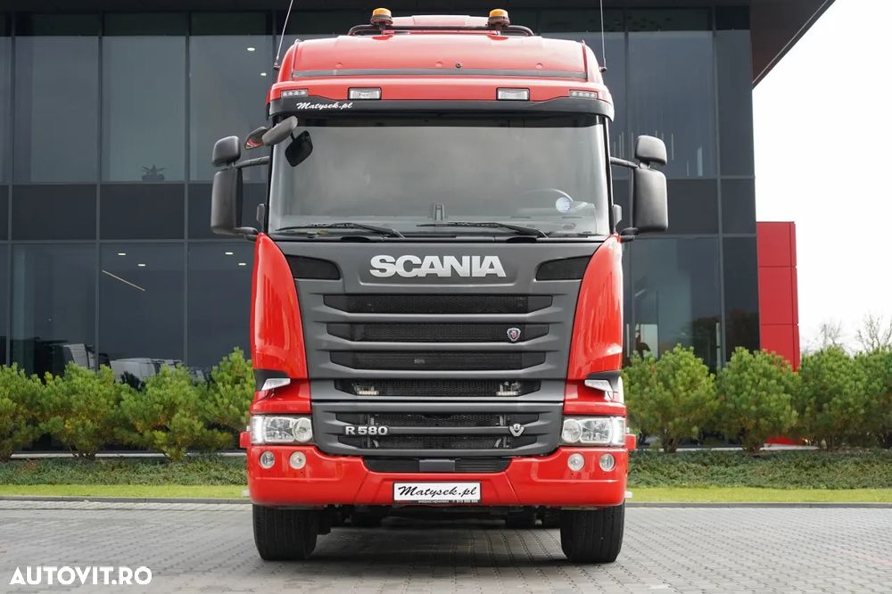 Scania R 580 / V8 / 6x4 / FULL ADR / RETARDER / I-PARK COOL / MTA: 150.000 KG / TRACTOR CU 3 AXE - 4