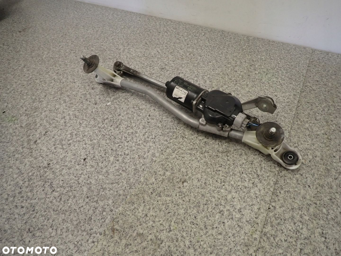 HONDA JAZZ II 02-07 MECHANIZM WYCIERACZEK PRZÓD - 8