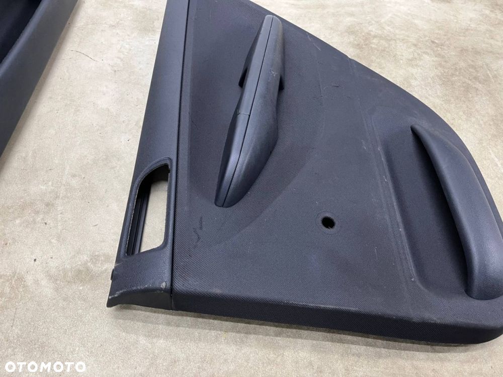 Tapicerka Skoda Fabia I 6y 99-08r. boczki drzwi KOMPLET prawy lewy tył przód EU Europa - 12