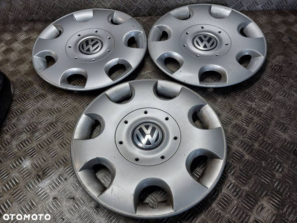 KOŁPAK 16" 16 R16 KOMPLET 3 SZTUK VOLKSWAGEN VW 1T0601147B - 1