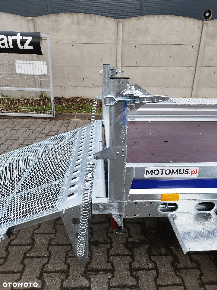 Wiola Przyczepa Wiola B2630 292x142 dmc 2700kg mocna spawana rama minikoparka walec - 16