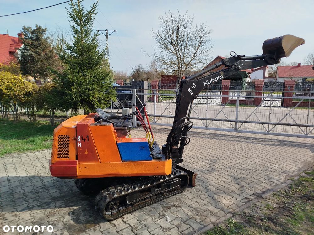 Kubota Kh41 minikoparka gąsienicowa 1400kg Sprowadzona Zobacz Film - 6