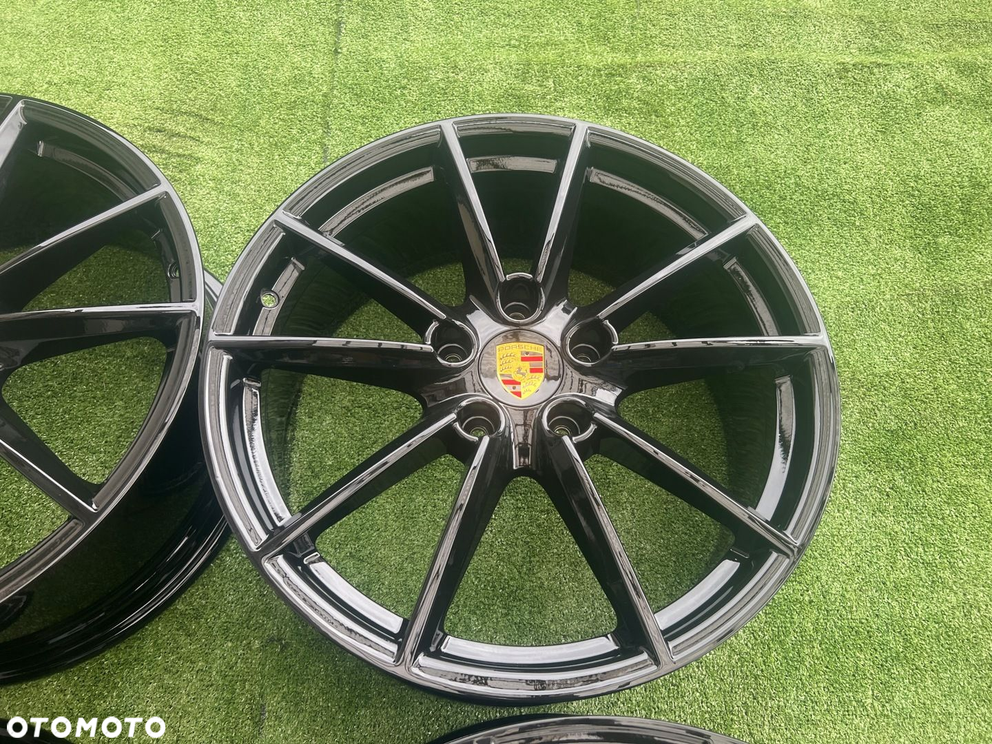 KOMPLET FELG FELGI ALU PORSCHE CARRERA 911 992 20 21 ORYGINALNE - 7