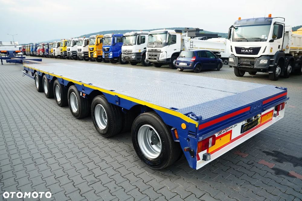 Nooteboom / NISKOPODWOZIE / ROZCIĄGANA / LAWETA / 33 M / 6 OSI /  OSIE SKRĘTNE / SAF /  DMC 85 000 KG - 11