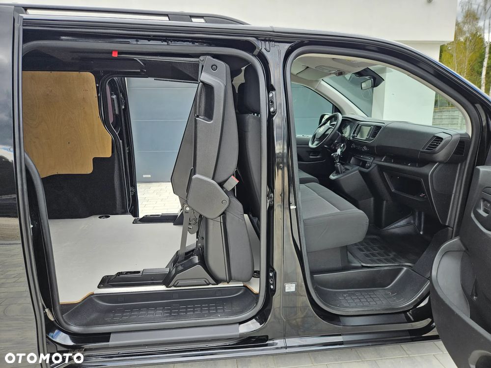 Fiat SCUDO Extra Long Brygad. 6os 2x boczne drzwi Składana przegroda SalonPL FV23% - 19