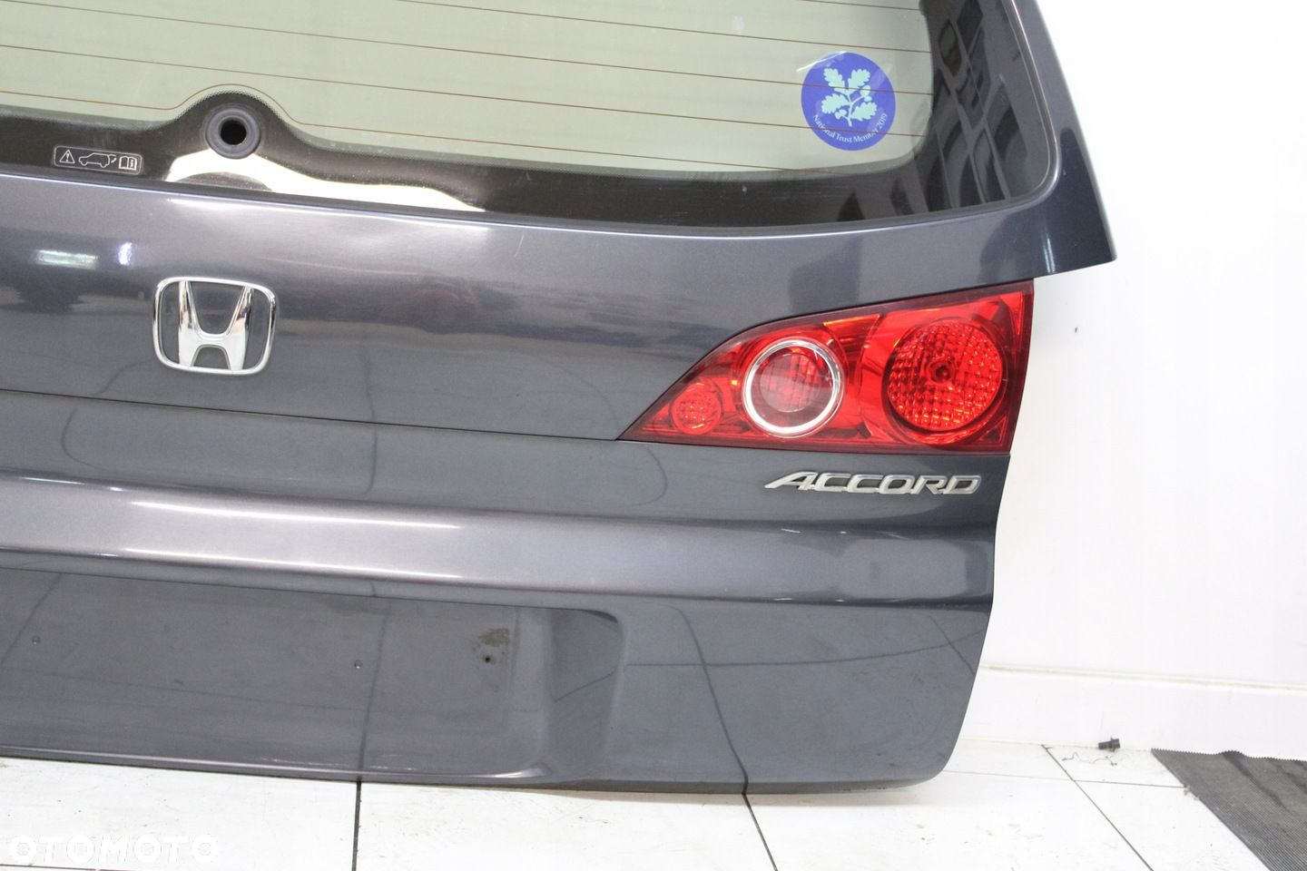 HONDA ACCORD VII KOMBI TYPE S SPORT 02R- KLAPA POKRYWA BAGAŻNIKA TYŁ NH658P - 6