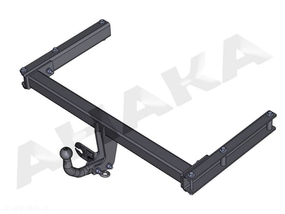 Hak Holowniczy Odkręcany Do Audi A4 B8 Sedan 2007-2015 - 2