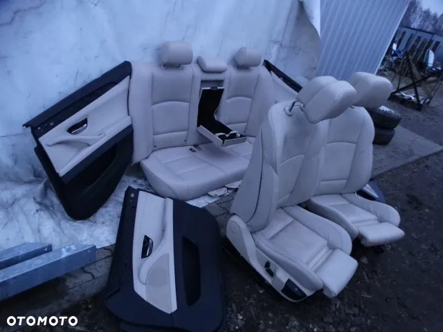 BMW F10 Komfort Mpakiet Fotele Grzane Oyster Boczki Kanapa Siedzisko Oparcie Boczek Fotel - 3