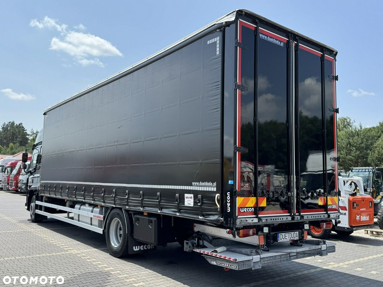 DAF CF 320 E6 Winda Firana Tył Drzwi Dach Zsuwany Długi 9.40m - 17