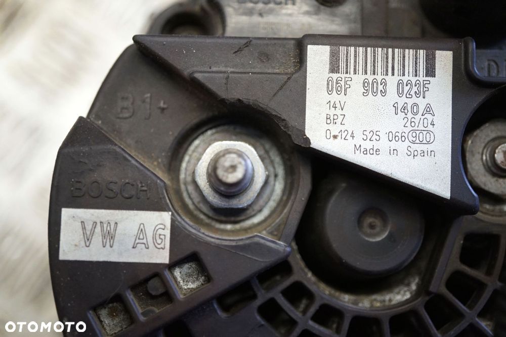 ALTERNATOR GOLF V 1.9 TDI 06F903023F 140A BLS VOLKSWAGEN 2003-2009 - 11