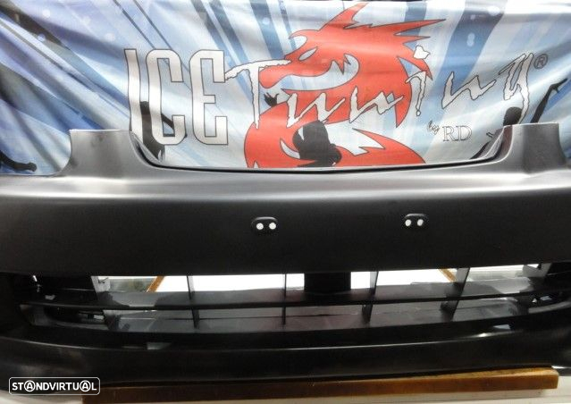 Para-choques sem frisos honda civic 96-98 EK9 look + Lip / spoiler frontal TYPE R style em plástico - 5