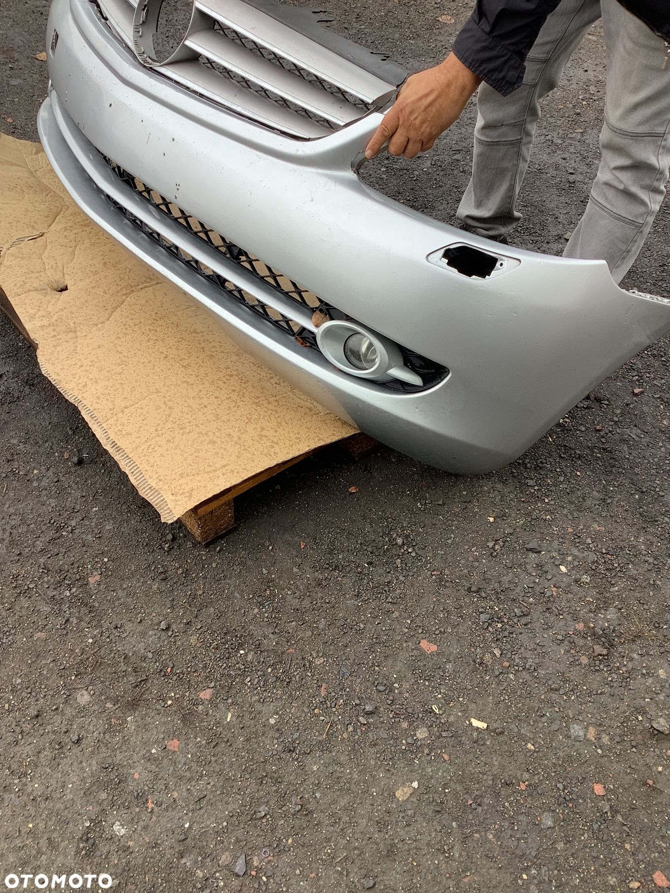 MERCEDES CL W216 ZDERZAK PRZEDNI ATRAPA GRIL - 1