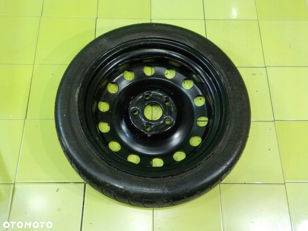 AUDI A3 8P GOLF V GOLF VI kolo dojazdowe 125/70/16 5X112 - 2