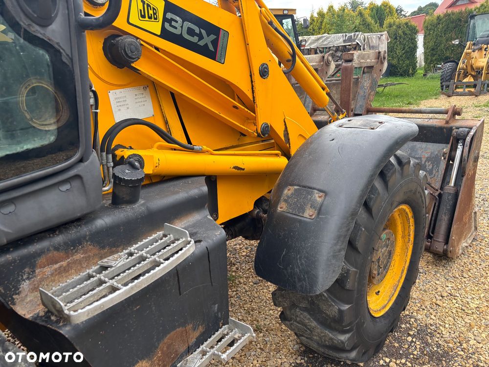 JCB 3CX CONTRACTOR 2007r koparko ładowarka 4x4  teleskop widły rekin - 7