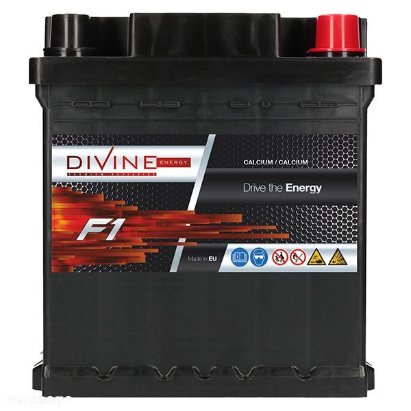 Akumulator Divine F1 SMF 12V 40Ah 330A EN P - 10 kg - 3