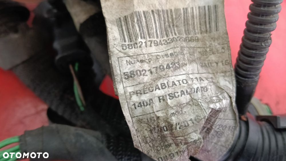 WIĄZKA INSTALACJA ALTERNATORA IVECO DAILY 2,3 E6 14- 5802179433 NO 326/167 - 2